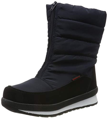 CMP KIDS RAE SNOW BOOTS WP, Stivali da Neve Unisex - Bambini e ragazzi, Black Blue, 34 EU