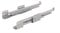 Hettich 9240931 ArciTech Vollauszüge Actro Silent 19mm NL 500mm 40kg li/re Push to Open, Belastbarkeit, 450 mm, Silber, Charge : 40 kg