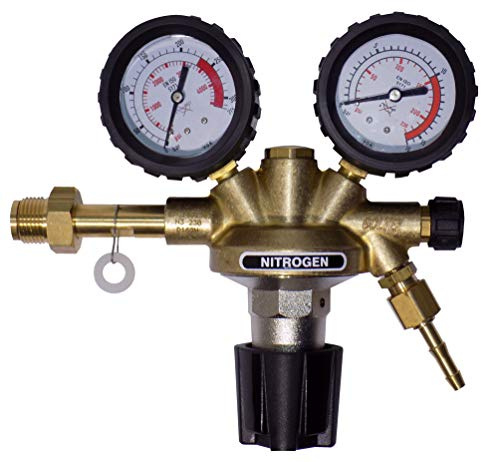 RIDUTTORE DI PRESSIONE AZOTO 230 bar - 10 bar PROFESSIONALE GAS COMPRESSI