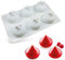 DUBENS Silikon Form 3D Tropfen Wasser Spitze Muster Kuchen Dekorieren Tools Backformen Für Kuchen Trüffel Schokolade Dessert EIS- cremes