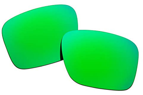 SOODASE Pour Oakley Holbrook XL Des lunettes de soleil Vert Verres de remplacement polarisés