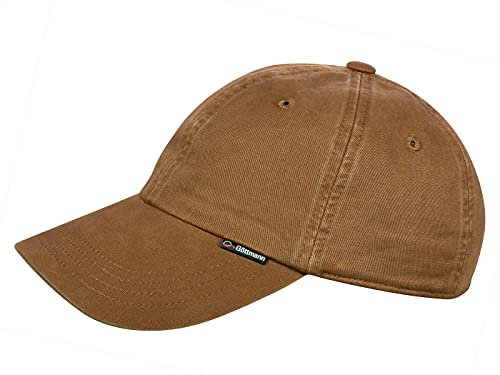 Gottmann Palma Baseballcap mit UV-Schutz aus Baumwolle - Braun (23) - 62-63 cm (XXL)