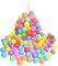 Ram® Multicoloured Soft Plastic Play Pit Balls for Indoor Outdoor Swimming Pool Trampoline Play Toy (300)