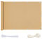 Redfire Sichtschutz für Balkon 150x750cm,Reißfest Sichtschutz Camping div Größen & Farben GartenSichtschutz mit Ösen Nylon Kabelbinder und Kordel für Balkon,Nicht-Gerade Weiss