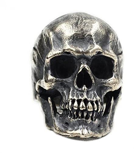 YINGQI Trendy Jewelry Herrenring Vintage Ring Hip-Hop Skull Cool Stuff Gothic Chunky Ringe Modeschmuck Trendy Jewelry