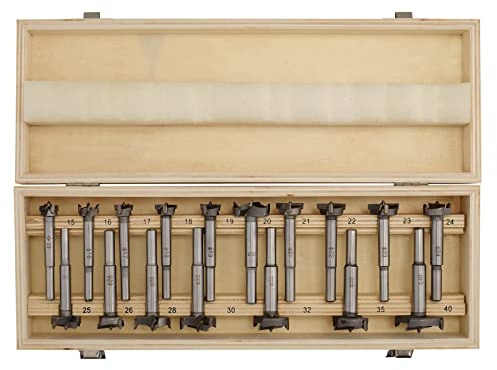 Draper 08930 Forstner Drill Bit Set (17 Piece)