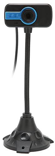 Webcam mit Mikrofon und Stativ, Manuelle Fokussierung, Unabhängige Steuerung, Fokussierung Nach Dem Prinzip Von SPIegelreflexkameras, 5 Meter Omnidirektional, USB PC Webcam für Besprechungen
