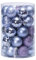 Uposao 34 Stück Kunststoff Weihnachtskugeln,Christbaumkugeln Set Weihnachtskugeln Weihnachtsbaumschmuck Baumkugeln Weihnachtsbaum Deko Aufhänger Ornamente für Weihnachtsfeier ∅40mm, Lila
