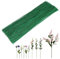 Steli per Fiori, Gambo Floreale Filo, 50 Pezzi Filo Per Fiori di Colore Verde, Stelo Filo Floreale, Filo Floreale di Alta Qualità, Gambi Floreali in Filo Metallico, Verde Scuro Stelo Filo