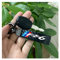 Porte-clés De Moto pour Yamaha FZ1 FZ6 FZ8 FAZER FZR400RR FZ-09 FZ-07 FZ6R FZ6S FZ6N Moto Porte-clés Porte-clés Porte-clés Lanière Voitures Clé (Couleur : Black for FZ6, Size : Normal)