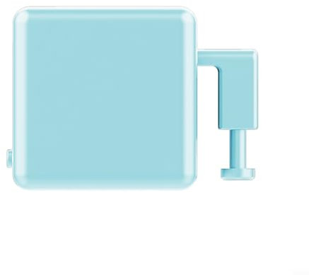 RANRAO Interrupteur sans câblage pour Tuya Fingerbot Plus Smart Fingerbot - Interrupteur à bouton poussoir - Minuteur intelligent - Télécommande avec contrôle tactile - Bleu