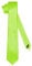 Ladeheid Klassische Herren Krawatte, glänzend, Perfekt für Büro & Festlichkeiten, Vielfältige Farben - Ideal für Geschäftsmeetings, Hochzeiten TMS-7 (150cm x 7cm, Limette)