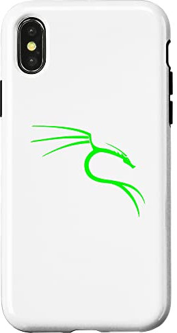 Hülle für iPhone X/XS Coole Hacker-Nerd-T-Shirts - Kali Linux Dragon T-Shirt