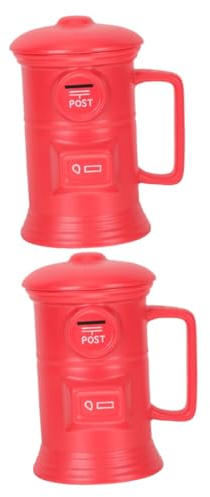 Alipis 2St Retro Briefkastenbecher geschenke für den einzug the office mug Kaffeetasse für den Haushalt Neuheit Tassen Bürodekoration Espressotasse Wasserbecher Wasserbehälter Handlich