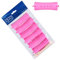 PONIK'S PROFESSIONAL - Dauerwellen Wickler, Lockenwickler für Dauerwelle Set, Haarwickler 6 Stück, Lockenwickler Dauerwelle 28 mm, Klein Kaltwellwickler mit Rundgummilaschen - Rosa