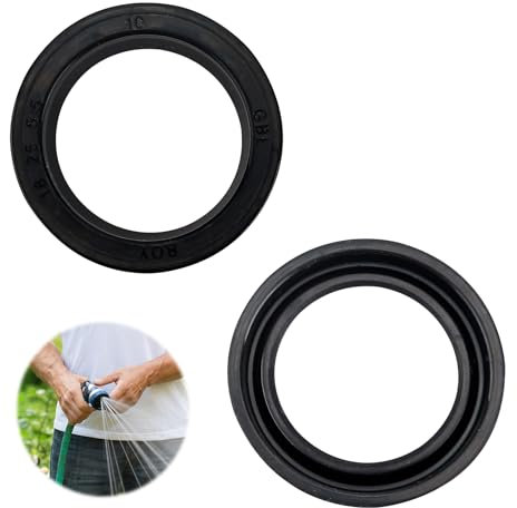 Dauerhaftes Einlass- und Auslassdichtungsset, kompatibel mit Behälterkassette und Intex Pure Spa usw. aufblasbaren Whirlpools, Dichtung aus Premium-Silikondichtungen zur Auslaufprävention und
