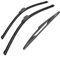 Para C3 MK1 2002 2003 2004 2005 2006 2007 2008 2009 24 + 18 + 14 3 Uds Limpiaparabrisas Delantero Trasero Ventana Del Parabrisas