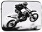 Cute Rider Racing Car Laptop Sleeve - Housse de protection antichoc pour ordinateurs portables 10, 12, 13, 15, 17 - Slim et Portable