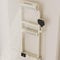XEEAOFE Shower Panel Tower System with Shelf- Adjustable Rainfall Shower with 6 Functions Piano Key Design, Stainless Steel Shower Column Wall Mount,White