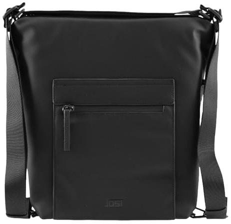 Jost Schultertasche Freizeitrucksack Halmstad 2-Way-Bag Black schwarz