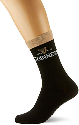 Guinness Official Merchandise Herren Socken, GR. One size (Herstellergröße: One Size), Schwarz
