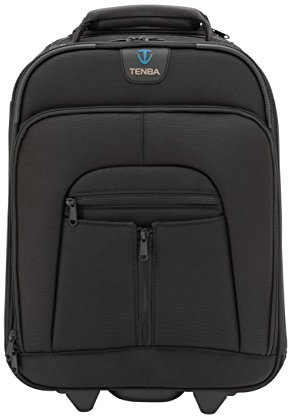 Tenba 638-326 Roadie II Compact Rolling Photo Case für DSLR Kamera und Laptop 38,1 cm (15 Zoll) schwarz