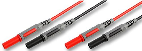 Tenma 72-9350 10 A 4 mm Banana Plug to Plug Test Lead Set