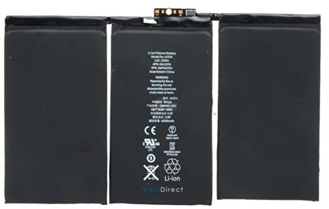 Visiodirect Batterie Interne de Remplacement pour iPad 2 3,7V 2400mAh