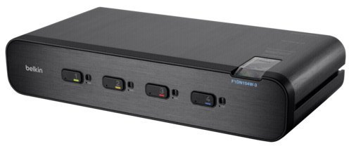 Belkin Advanced Secure Dual-Head KVM Switch 4-Port 2X HDMI 8X DP
