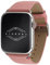 Eternel - Cinturino compatibile con Apple Watch Simple Tour rosa 44/45/46/49mm adattatori acciaio inossidabile argento - Pelle di vacchetta fatta in Francia - Compatibile con tutti gli Apple Watch