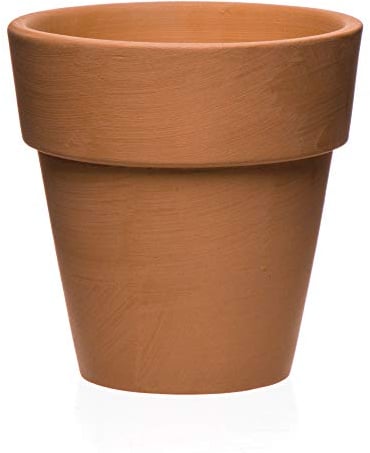Baker Ross AR459 Pots de fleurs en terre cuite-Lot de 4, jardinières en céramique pour les enfants à peindre, décorer et pour les activités d'apprentissage STEM