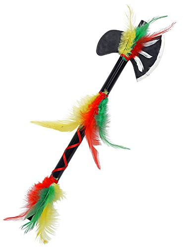 Widmann Srl Tomahawk Indiano Accessori per Adulti, Multicolore, WDM69865