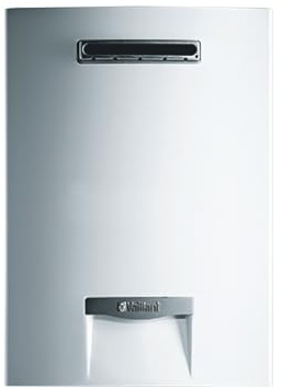 Vaillant 0010022467 Outside Mag Outdoor Gas Water Heater 15 L outsideMAG 158/1-5 ErP Watertight Methane, White