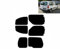 Láminas Solares para Tintar Las Lunas del Coche-Citroen Berlingo 5-Puertas 2008-... Ventanas Traseras & Luna Trasera (20% Oscuro Ahumado)