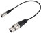 Mini XLR Macho a XLR Hembra Cable de micr¨®fono Cable de Audio Cable de Audio de Cobre
