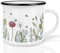 Ligarti Keramik Tasse | handveredelter Becher | Design Mug | (Blumenwiese)