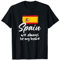 Bandera de España España España Divertido Orgullo Corazón Camiseta