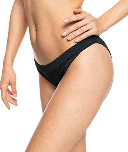 Roxy Love The Surfrider - Bikini Bottoms for Women - Bikiniunterteil - Frauen - M - Schwarz.