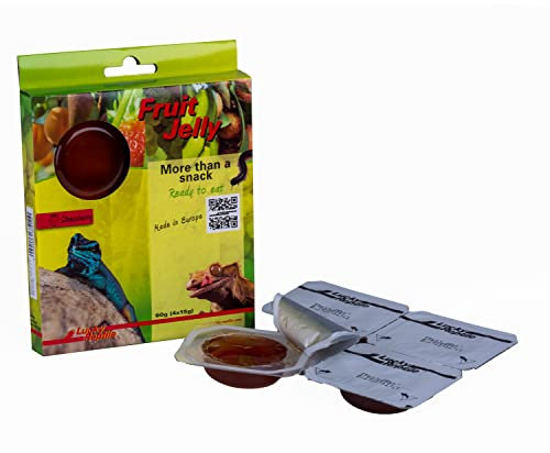 Lucky Reptile Fruit Jelly, Geschmack:Strawberry (Erdberre), Inhalt:4 x 15g