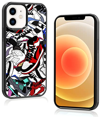 Axulimin Cool Shoe Phone Case for iPhone 12 and iPhone 12 Pro Case for Teen Boys Men Kids Boys - 6.1 Inch