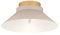 EGLO Deckenlampe Moharras, Deckenleuchte im Skandi und Boho Design, FSC100HB, Wohnzimmerlampe aus Holz in Natur und Metall in Sandfarben, Lampe Decke, Flurlampe mit E27 Fassung