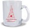 Kiwistar Tasse en verre transparent – Sapin de Noël – Personnalisable avec texte imprimé – Personnalisable – Personnalisable – Tasse à personnaliser soi-même – Inscription – Cadeau – Tasse à motif