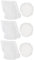 6 Pcs Silicone Mold Molds for Resin Silicone Baking Ornament Mold Silicone Tray Mold Fondant Epoxy Mold Trays Decorative Ice Cube Decorative Mold Casting Silica Gel Fudge 3D