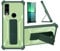 Aroepurt Hülle Für Cat S62 Pro Hülle Case Handyhülle Schutzhülle Cover [mit gehärtetem Glas-Screen-Protector] Hybrid [Folding Support Magnetic] [Frosted Anti-Fingerprint] Grün