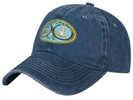 Baseball Hut Nationales Wappen Von South Carolina Docker Cap Atmungsaktiv Baseballcap Cool Sportkappe Für Unisex Angeln Reisen