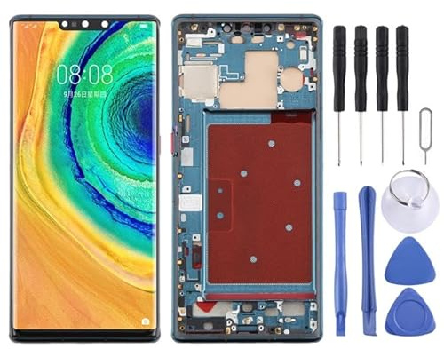 CWONCONGOIN Pantalla LCD de teléfono móvil para Huawei Mate 30 Pro TFT LCD digitalizador montaje completo con marco, no es compatible con identificación de huellas dactilares
