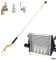 Radiator Cleaner, Heavy Duty Flush Wand, Leak-Proof Radiator Blower with 180-Degree Rotation, Precision Cleaning Tool for Car Rv Hvac Ac Refrigerator Systems, 22.44 Inches