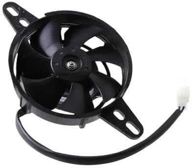 Radiatore ventola della raffreddamento Motore per motocicletta Ventola di raffreddamento radiatore universale 12V Radiatore olio per 200cc 250cc 300cc Moto Dirt Bike ATV Quad Go Kart Buggy