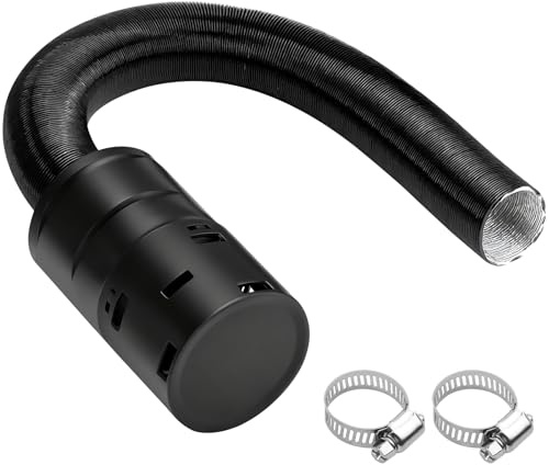Ansaugrohr Set für Dieselheizung Standheizung Zubehör Standheizungs-Kanalrohr Luftansaugfilter-Schalldämpfer für 2 kW 5 kW 8 kW Lufterhitzer
