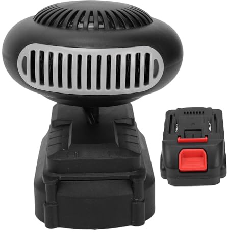 Cuifati Chauffage de Voiture Portable pour Véhicule, Chauffage de Dégivrage de Pare-brise de Voiture à Piles, Chauffage Efficace de 170 W, Petit Chauffage sans Fil pour Bureau de